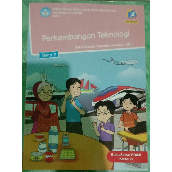 Buku pelajaran tematik kelas 3 Tema 7