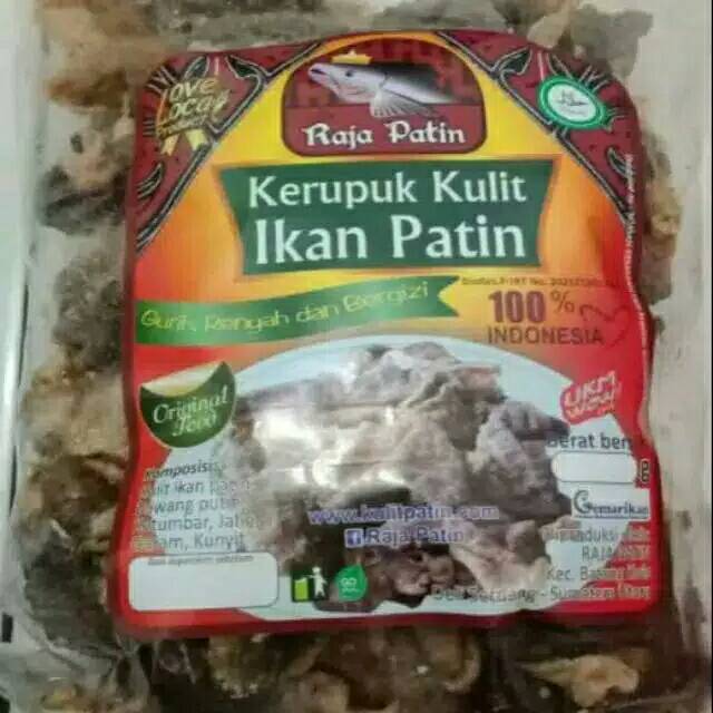 

Kerupuk kulit ikan patin