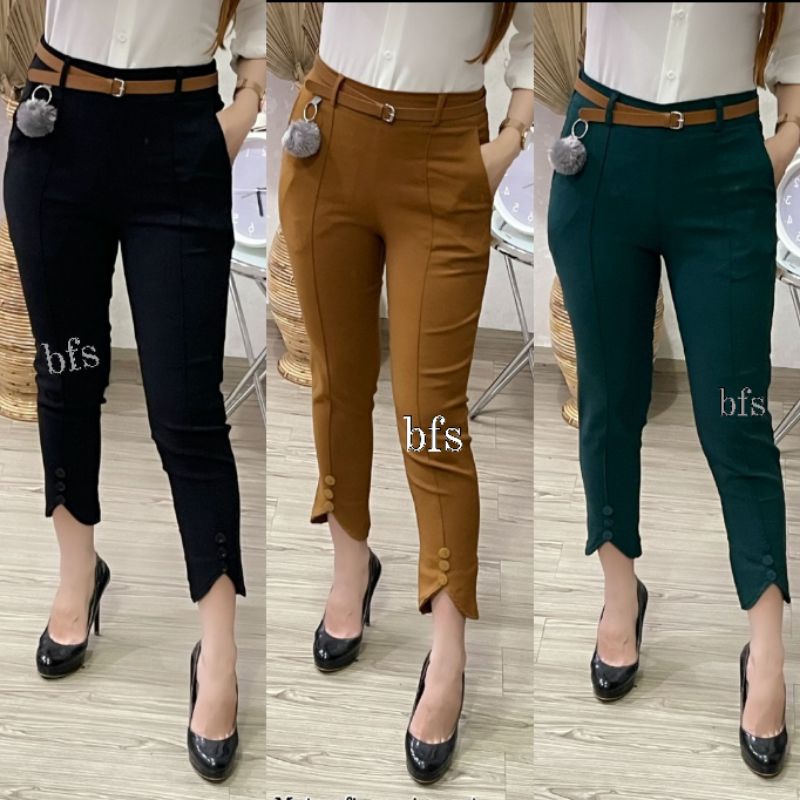 Celana Wanita Impor Soft Jeans Strecth 9004