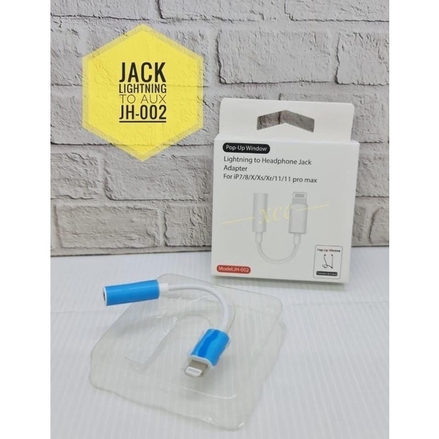 Jack Conventer Lightning to Headphone jack audio aux 3,5mm