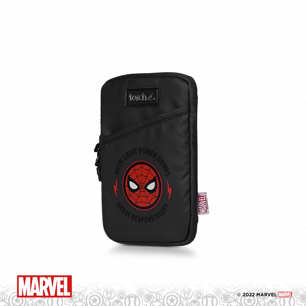 TORCH Depok Spider-Man 2 Great Power Neck Wallet Incheon Black