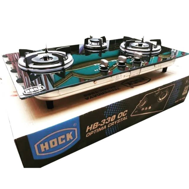 KOMPOR GAS TANAM HOCK[optima crystal HB-330 OC]