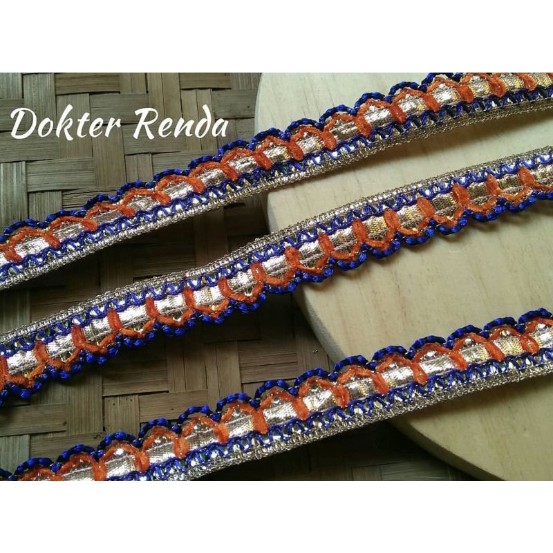 renda india gold 2cm