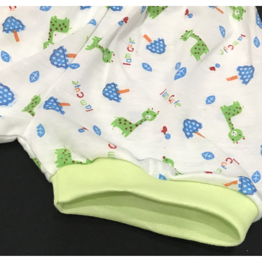 Babysmart - 6 SET Setelan Baju Bayi Pendek+Celana Pendek JUMBO Motif TABUR umur 4 - 12 bulan/baju