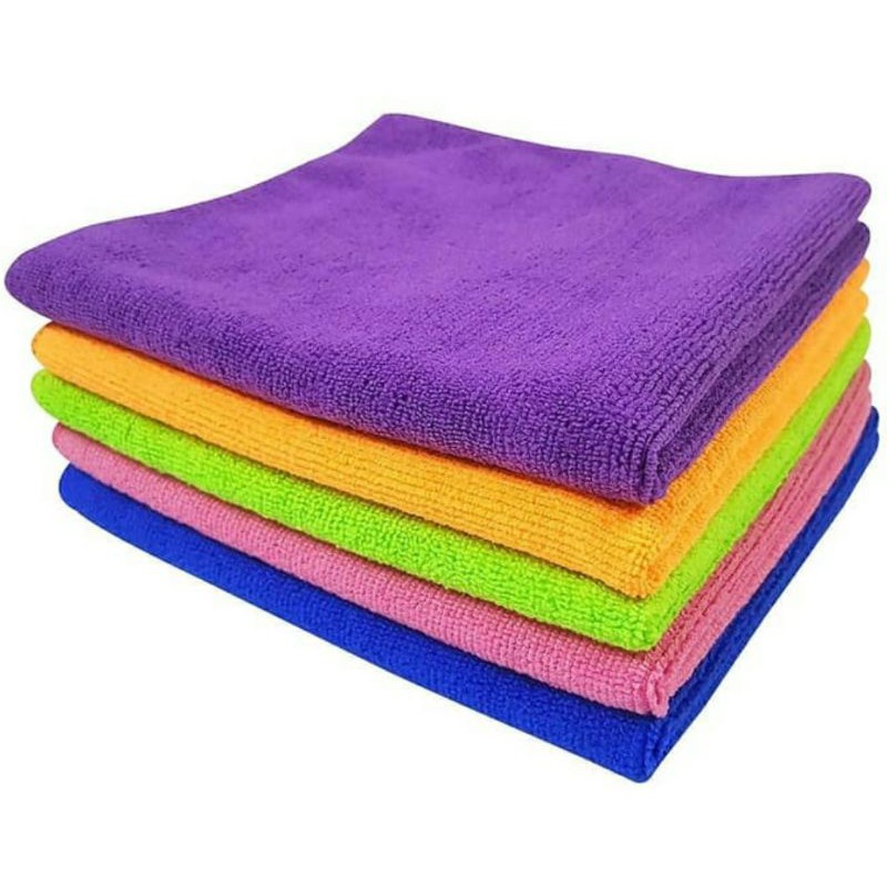 Kain Lap Microfiber 35cm x 35cm lembut tebal 320gr kualitas super