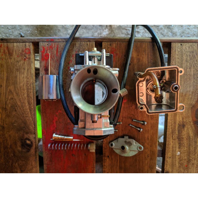 Karbu Koso PWK 34, bonus jarum skep JJH + NOZZLE ORI SUDCO.
