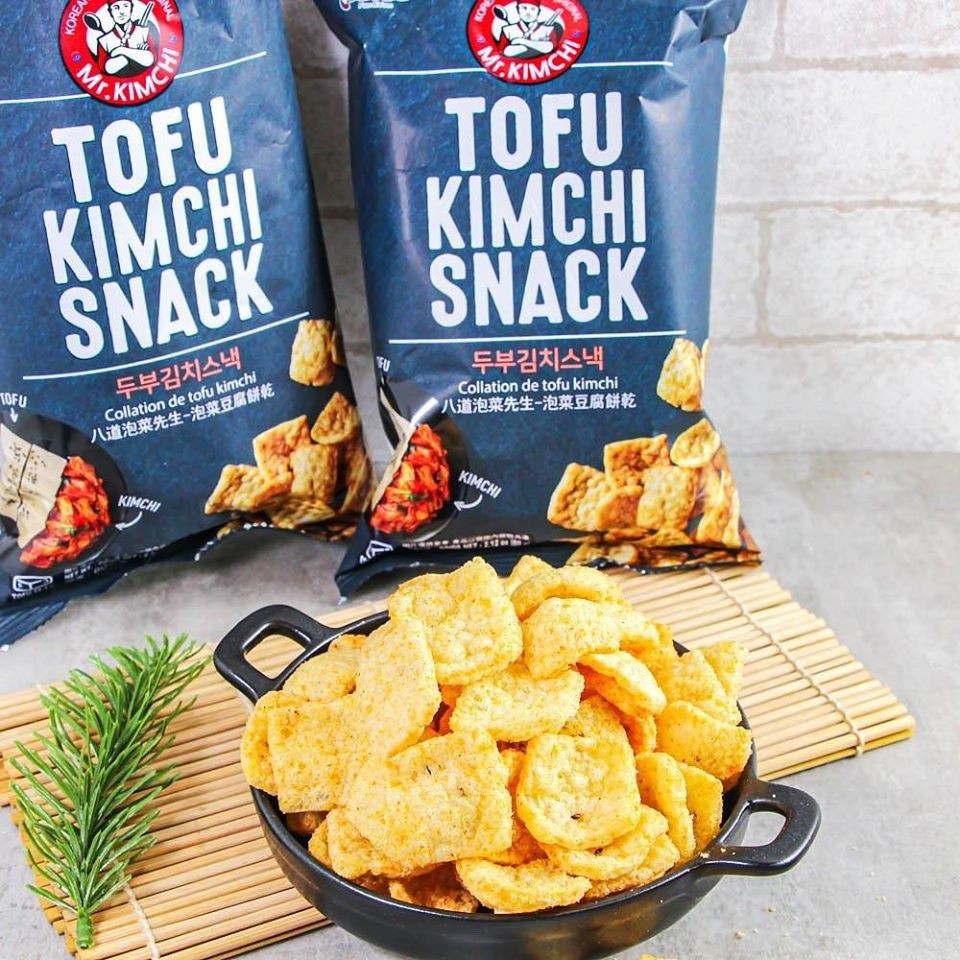 PALDO TOFU KIMCHI 50 GR SNACK KOREA KERUPUK TAHU CRISPY CEMILAN HALAL