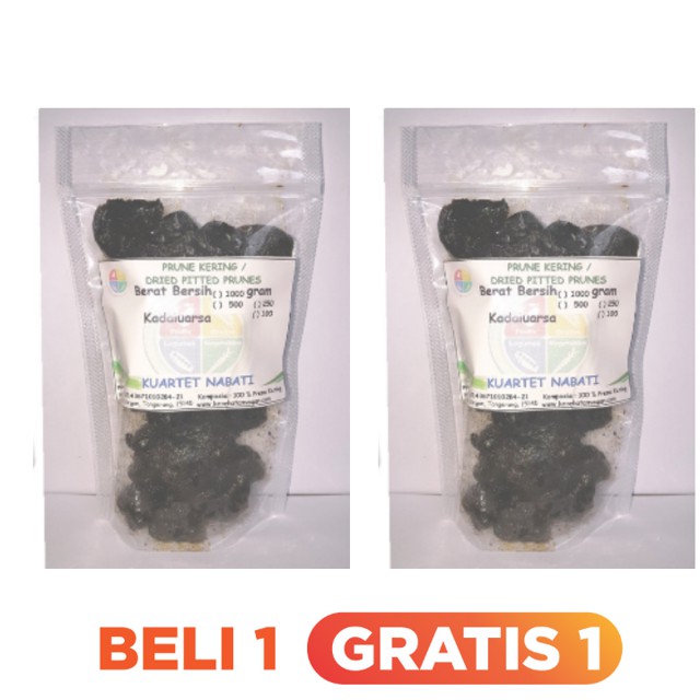 

250gr Buy 1 Get 1 Free Pitted Prunes Prune Plum - Untuk Diet