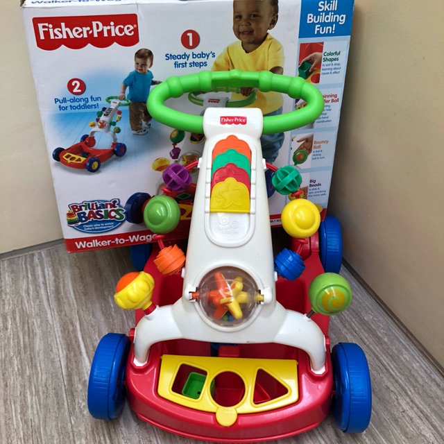 fisher price walker to wagon