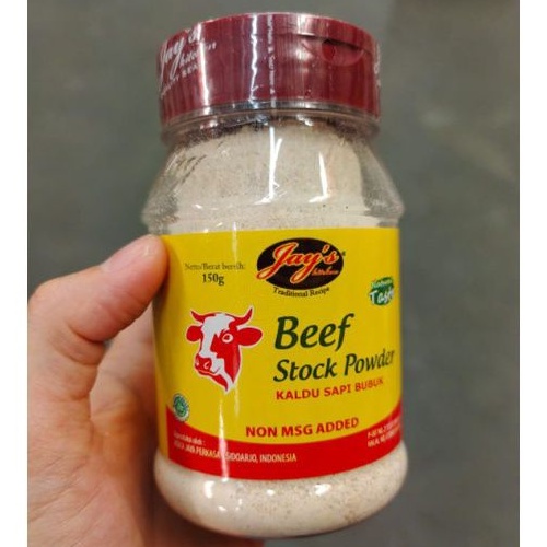 Beef Stock Powder Jay's Kaldu Sapi Bubuk 150g Non Msg Added