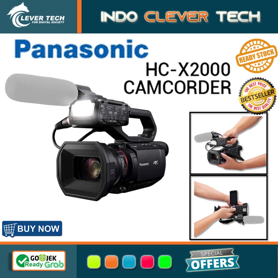 Panasonic HC-X2000 UHD 4K Camcorder