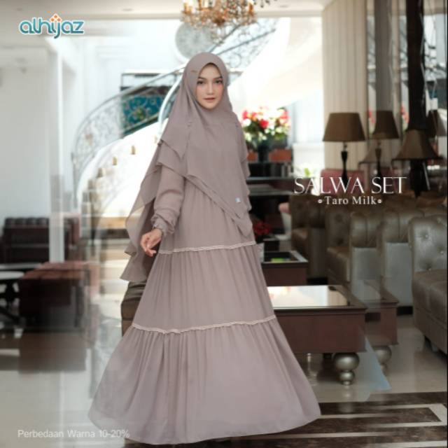 GAMIS SALWA SET PREMIUM BY AL HIJAZ