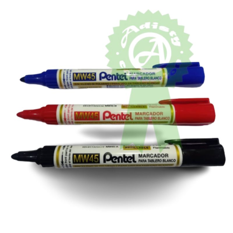 

Spidol whiteboard PENTEL MW45 1pcs
