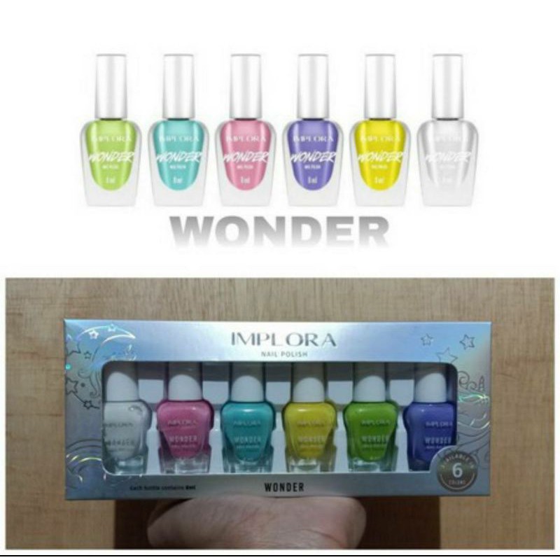 [COD] Implora Kutek Kuku Nail Polish Original BPOM / Kutek Kuku Cat Kuku Nude Red Wonder Clear