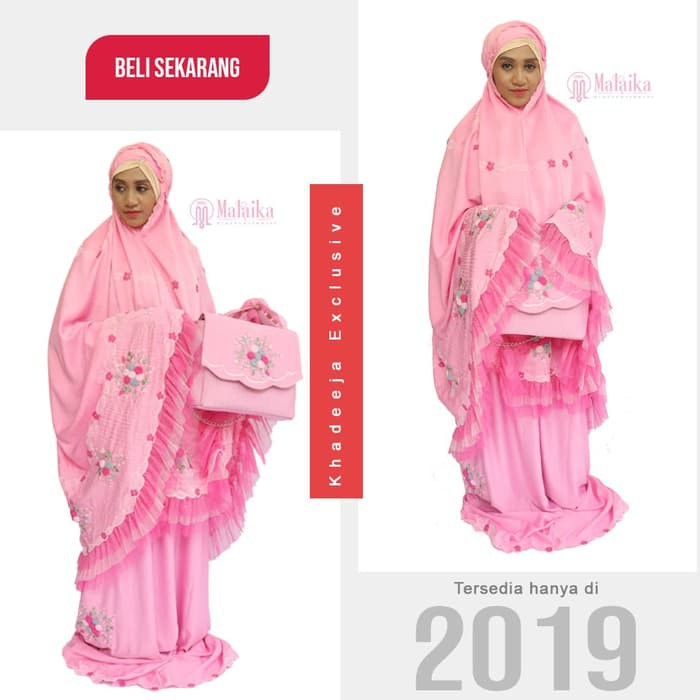 MY MUKENA BORDIR KHADEEJA SERIES MEWAH ELEGAN