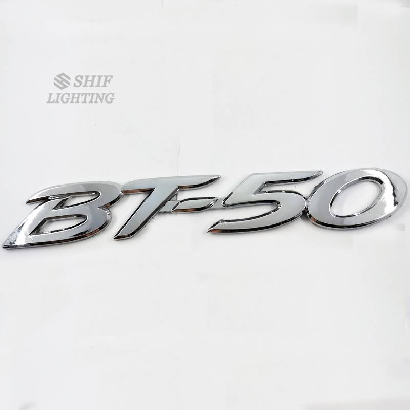 1pc Stiker Emblem / Badge Tulisan Bt-50 4x4 Bahan Abs Untuk Bagasi Belakang Mobil Mazda Bt50 4x4