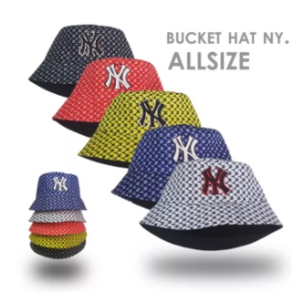 Topi Bucket Bolak Balik Bordir NY002 / Bucket Hat NY / Topi Murah Backet Dewasa model terbaru