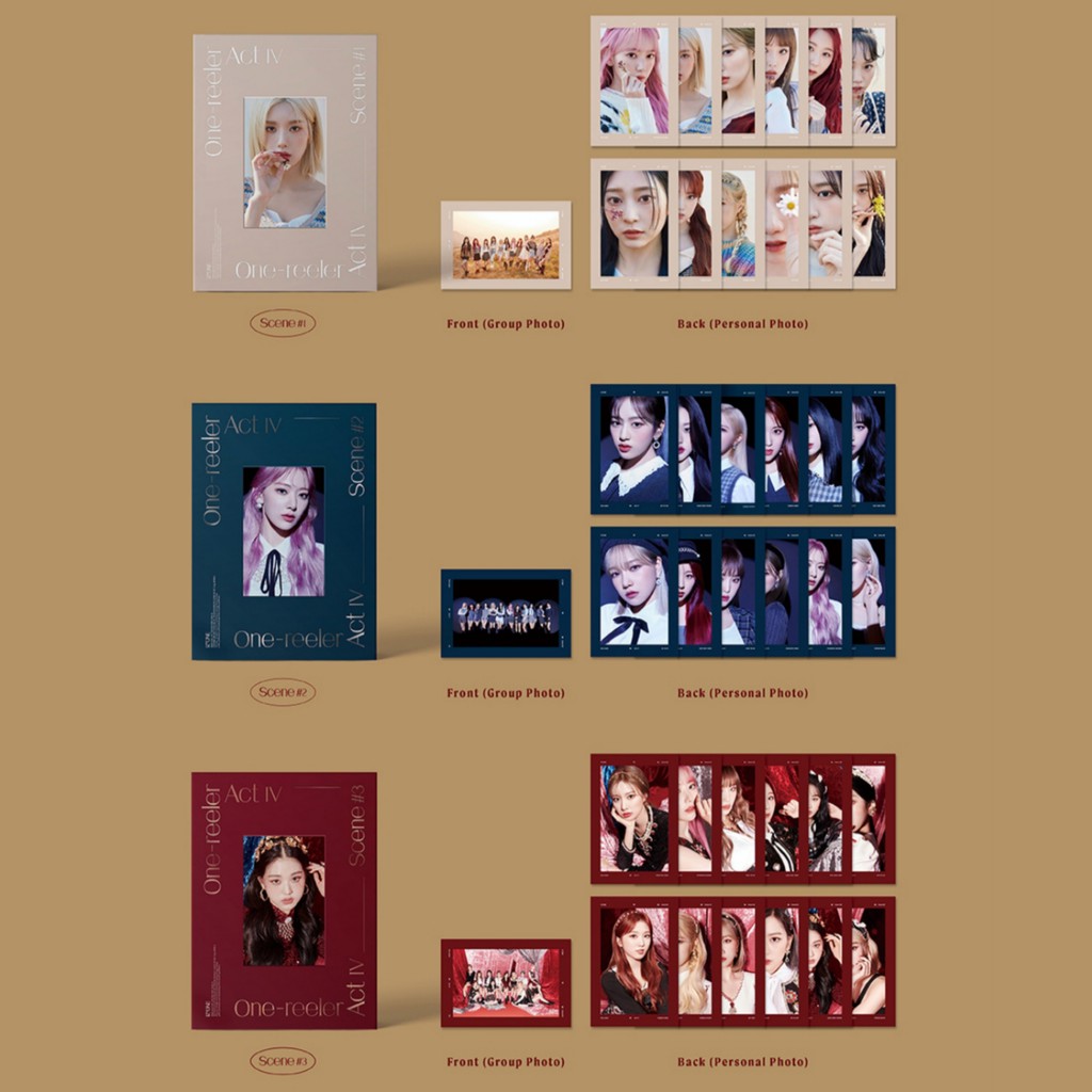 Jual IZ*ONE ONE-REELER Act IV 4th Mini Album IZONE One reeler Onereeler