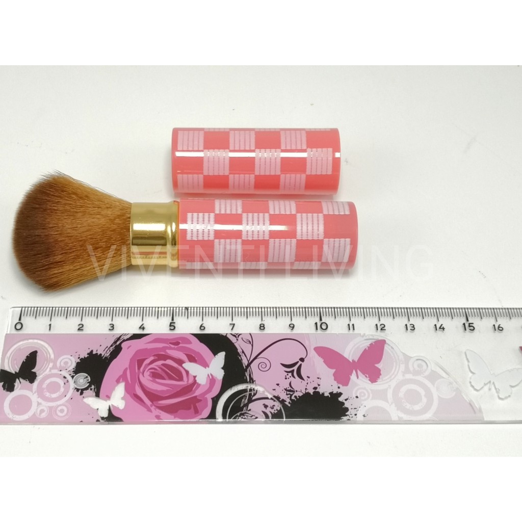 VL - COD MURAH [40gr] KUAS TABUNG MOTIF KEMASAN MIKA - SINGLE BRUSH