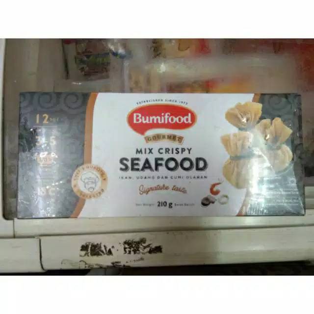 

Bumifood Gourmet Mix Crispy Seafood 12s 210Gram Frozenfood
