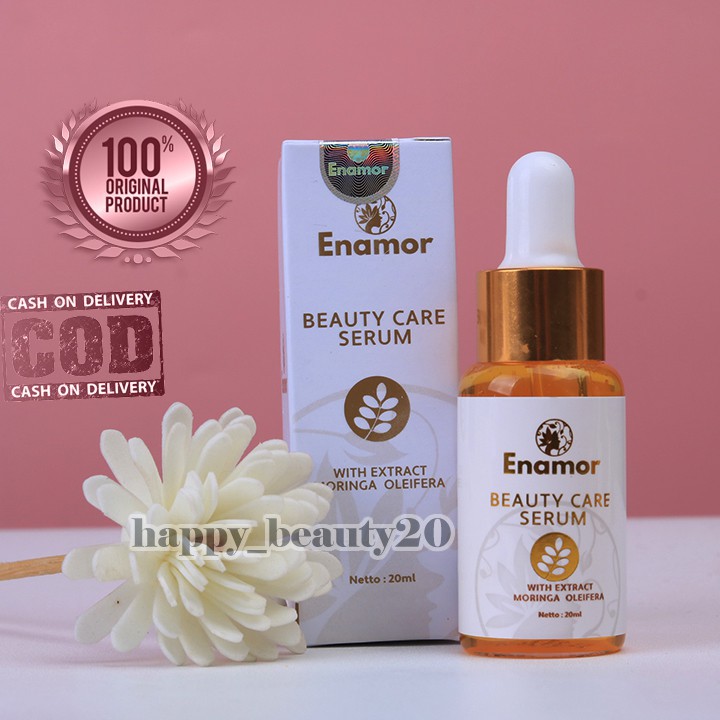 Enamor Beauty Care Serum 20ml BPOM Resmi Perawatan Alami Wajah Glowing Wanita Indonesia