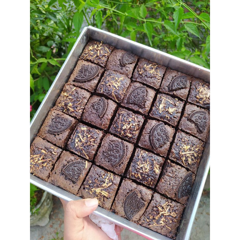 

Brownies Panggang/Brownies Fudgy