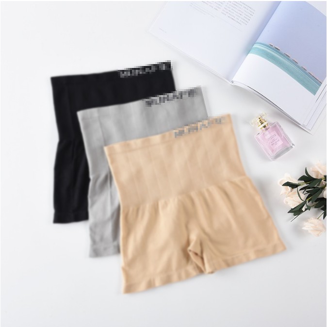 BRGUNIK  Munafie High Waist Boxer Celana Korset Bentuk Petak Pengecil Perut Import B013