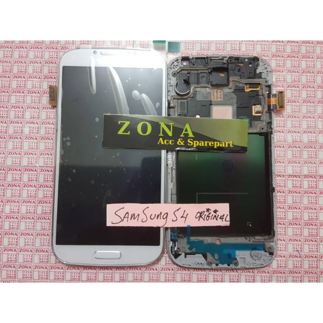 LCD+TOUCHSCREEN+FRAME SAMSUNG S4 I9500 ORIGINAL FULLSET