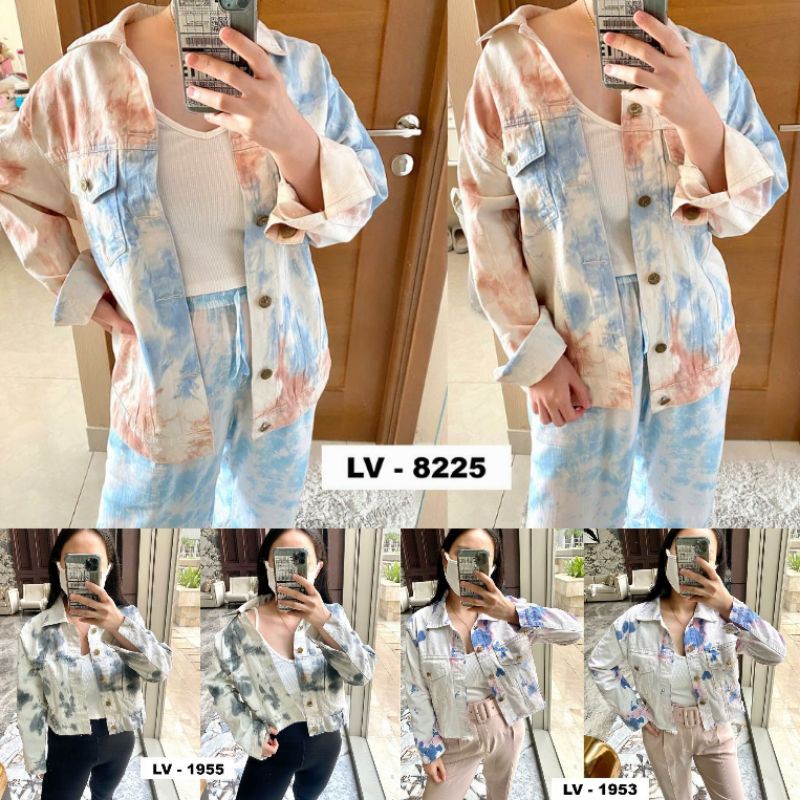 FWR -TYE DYE JAKET JEANS OVERSIZE &amp; BASIC