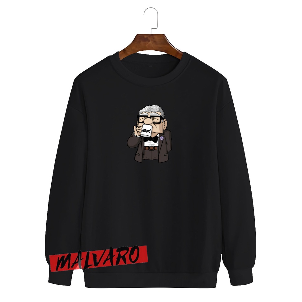 MALVARO-Sweater Crewneck / Crewneck Pria Wanita MV-12