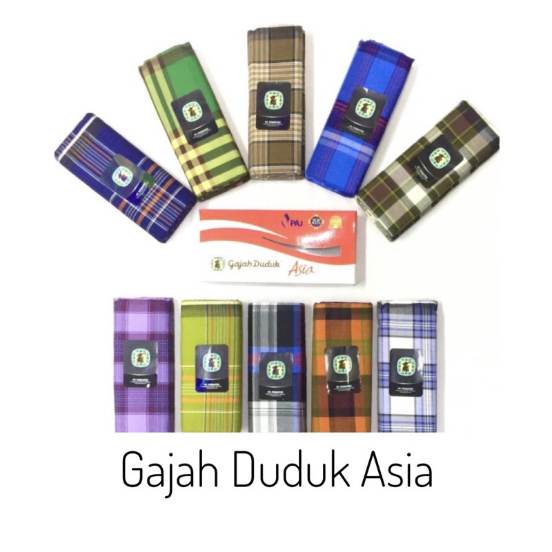 Sarung Gajah Duduk Asia Grosir