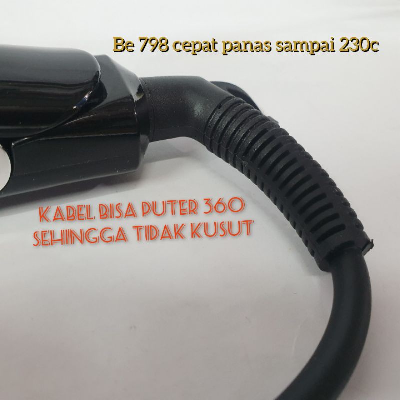 Catokan Rambut Pelurus Curly Keriting Blow 2in1 Murah Be798 Rebonding  Hair straightener