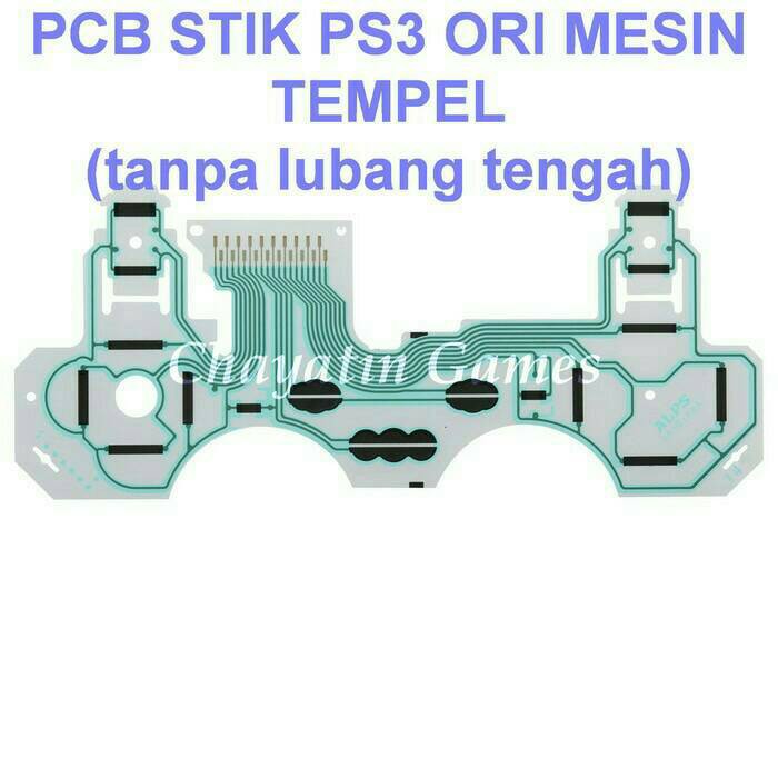 PCB / MIKA STIK PS3 ORI TEMPEL (TANPA LUBANG)