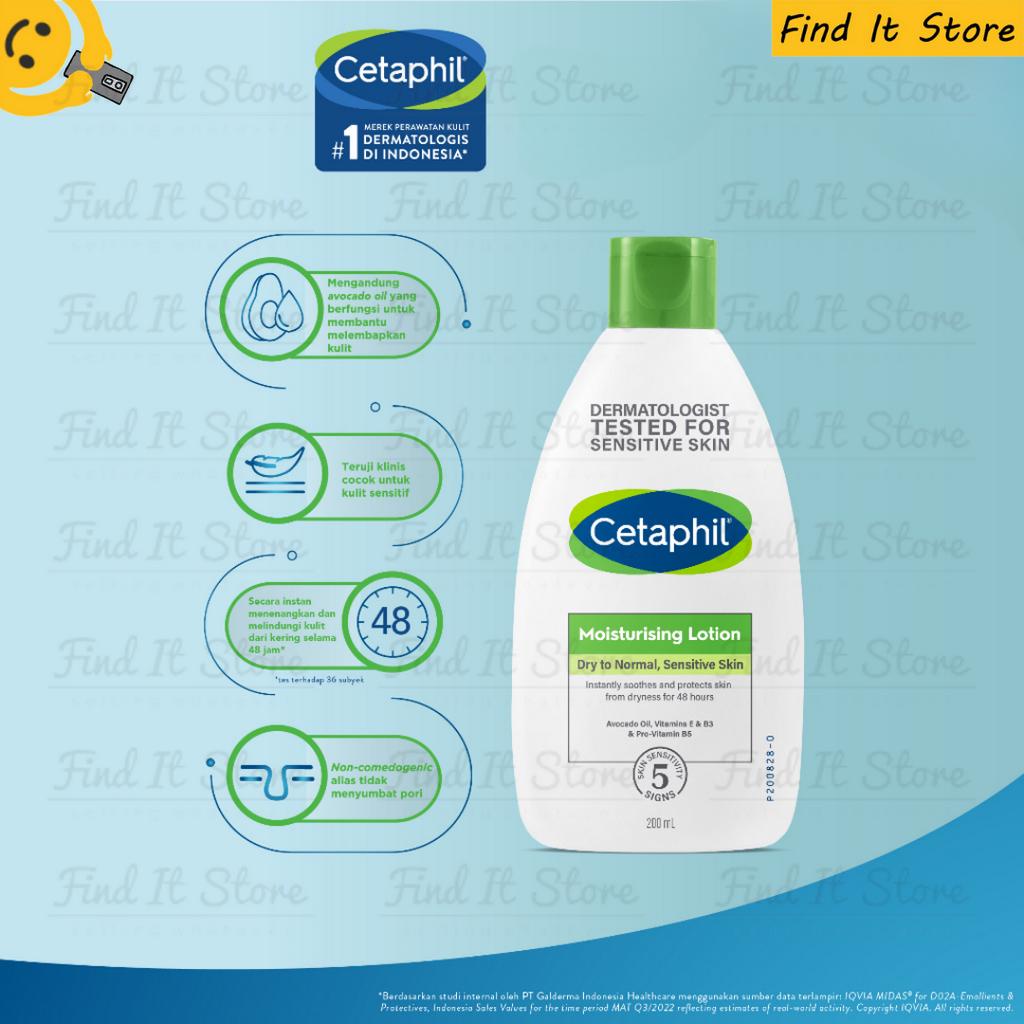 Cetaphil Moisturizing Lotion 59ml 200ml Pelembab BPOM