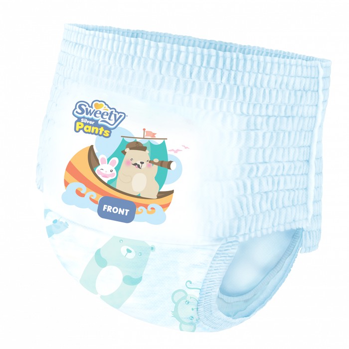 Sweety Silver Pants XL34 - Diapers Popok Celana Sekali Pakai