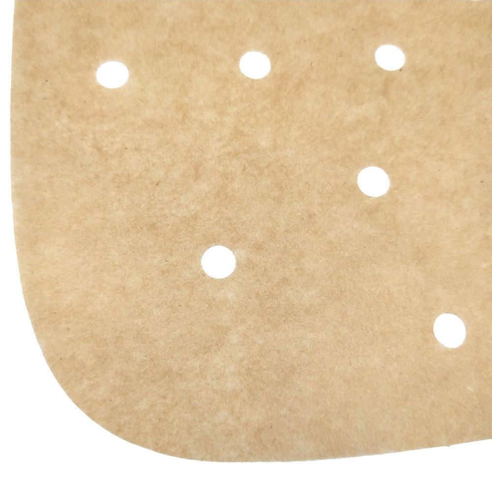Solighter 100pcs Air Fryer Liners Square Bakeware Cookies Perforated Alas Kukusan Anti Lengket