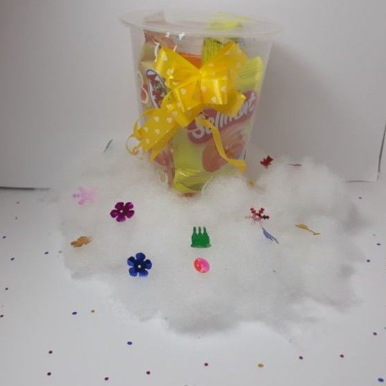 

Snack Gelas Mini/Hamper/Birthday/Kado Valentine