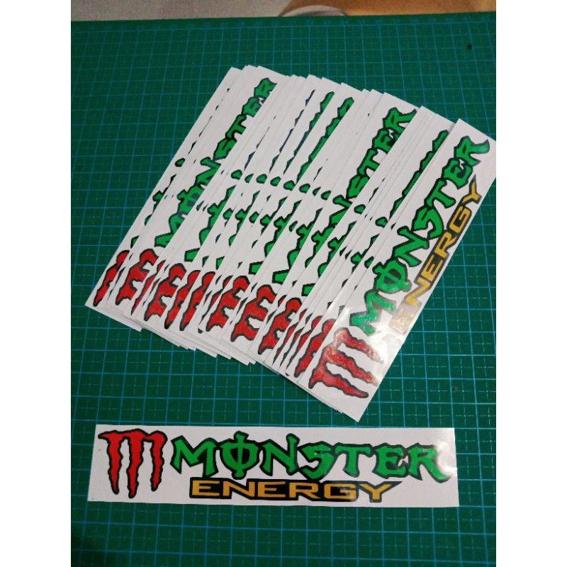 

STICKER MONSTER ENERGY CUTTING