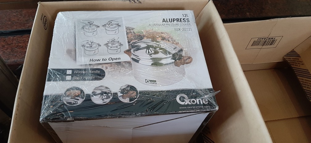 Oxone Ox 2012 Panci Presto 12 Liter Aluminium. Baru&original