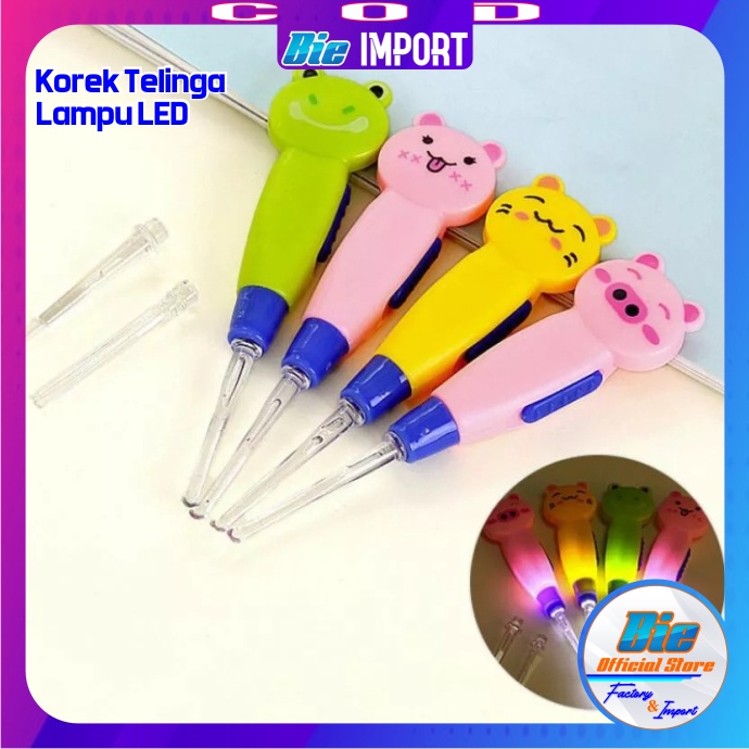 Korek Telinga LED Impor Best Seller / Pembersih Telinga LED