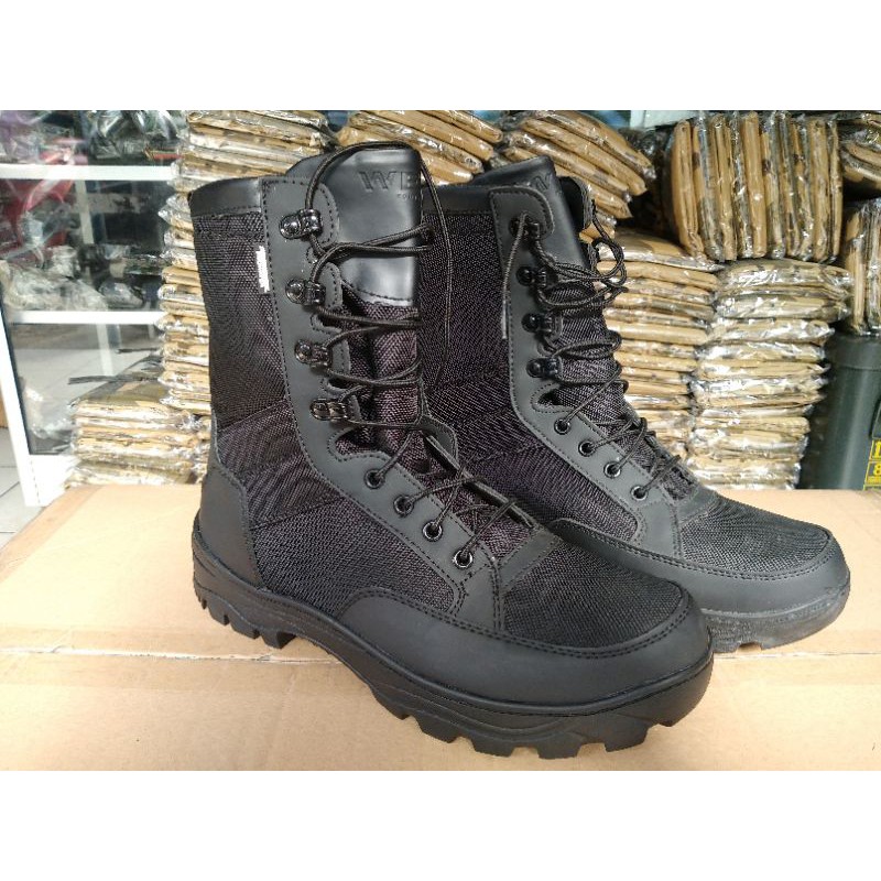 Sepatu PDL TNI Polri Security Weba Prowater Original