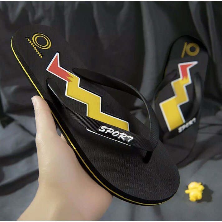 Komera Sandal Jepit Pria Sport / Sandal Distro Pokemon / Murah