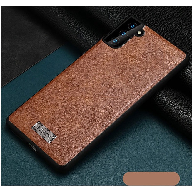 Samsung Galaxy S21 Plus 5G Sulada Leather Protective Case Soft Case