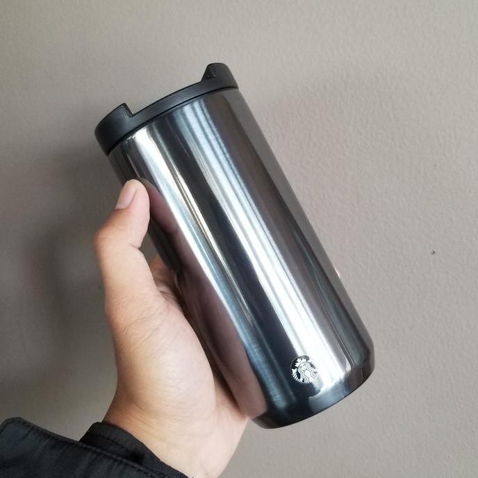Tumbler Starbucks Stainless Silver