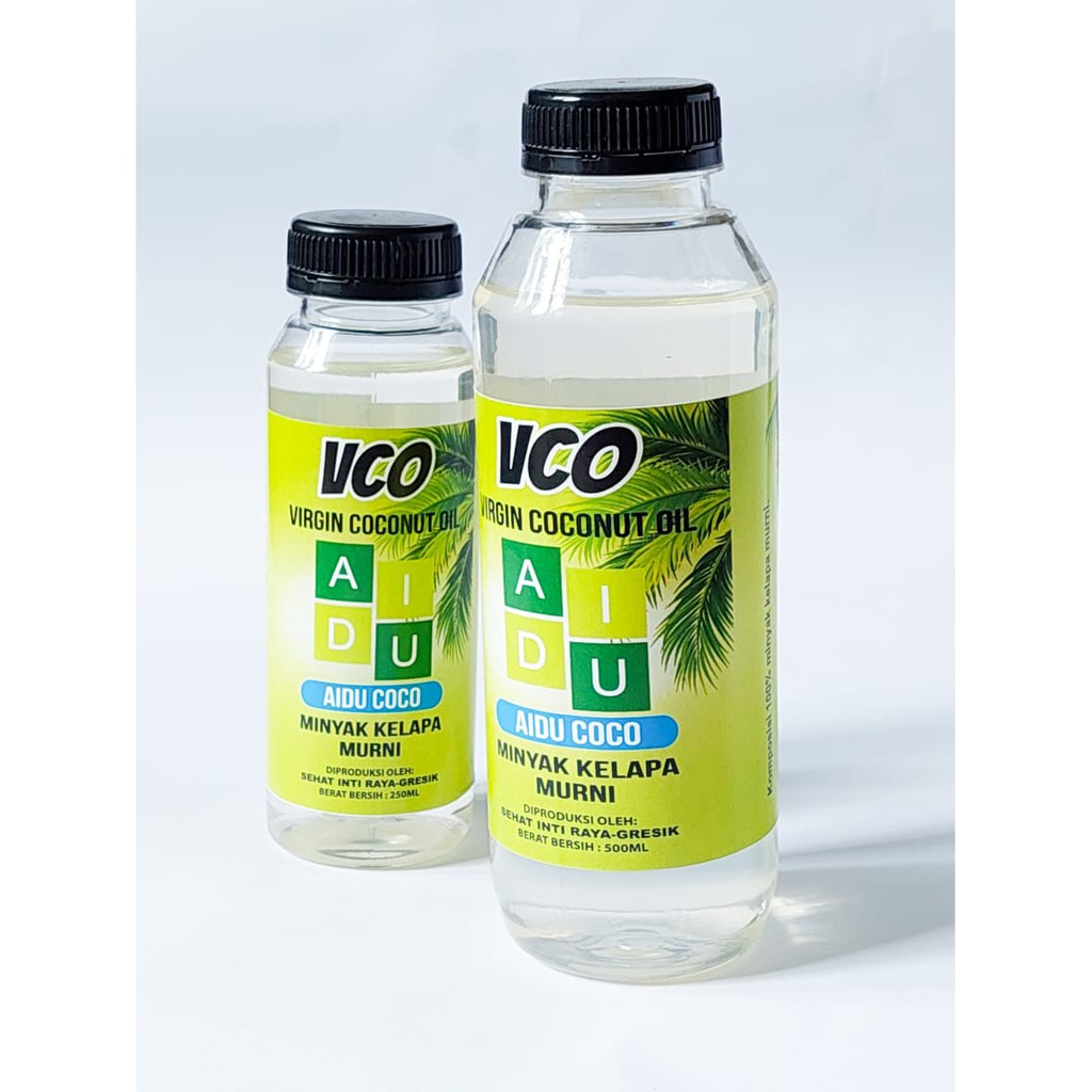 

Virgin Coconut Oil VCO 100% Murni AIDU COCO Kualitas Premium