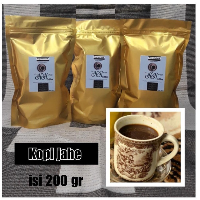 

Kopi Jahe Khas Arabia HH (Isi bersih : 200 gr)