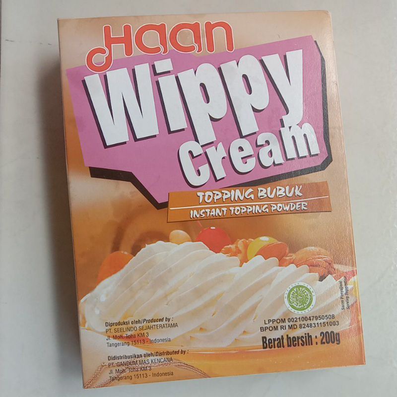 

Whippy Cream Bubuk