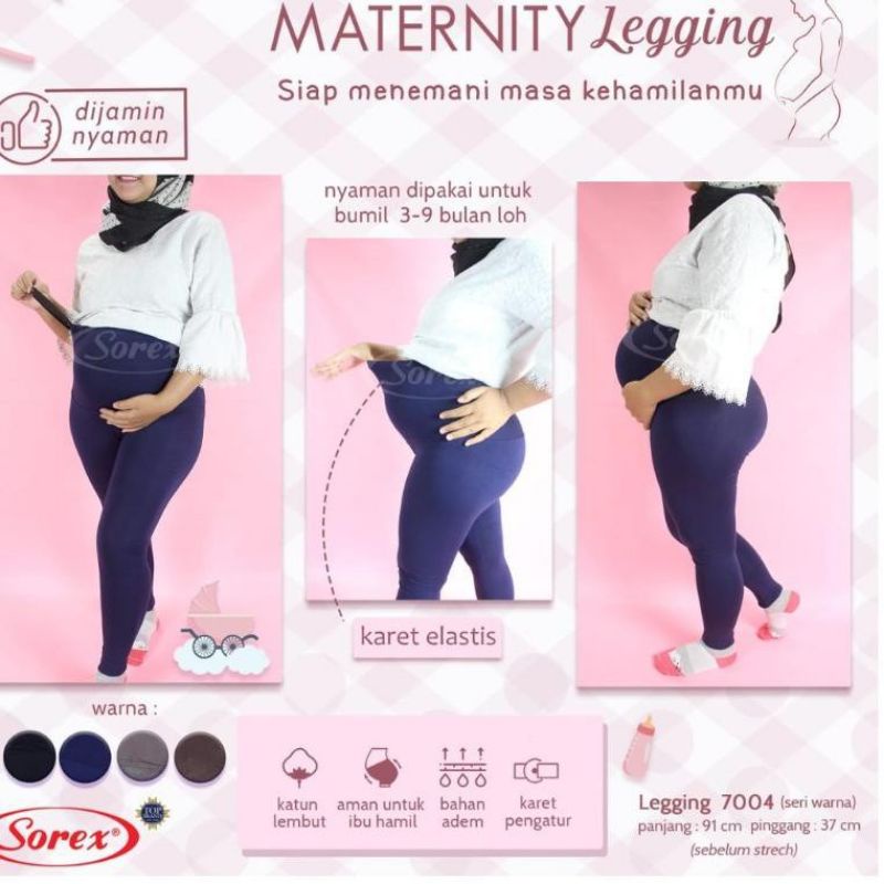 Sorex Legging Hamil Maternity Legging 7004