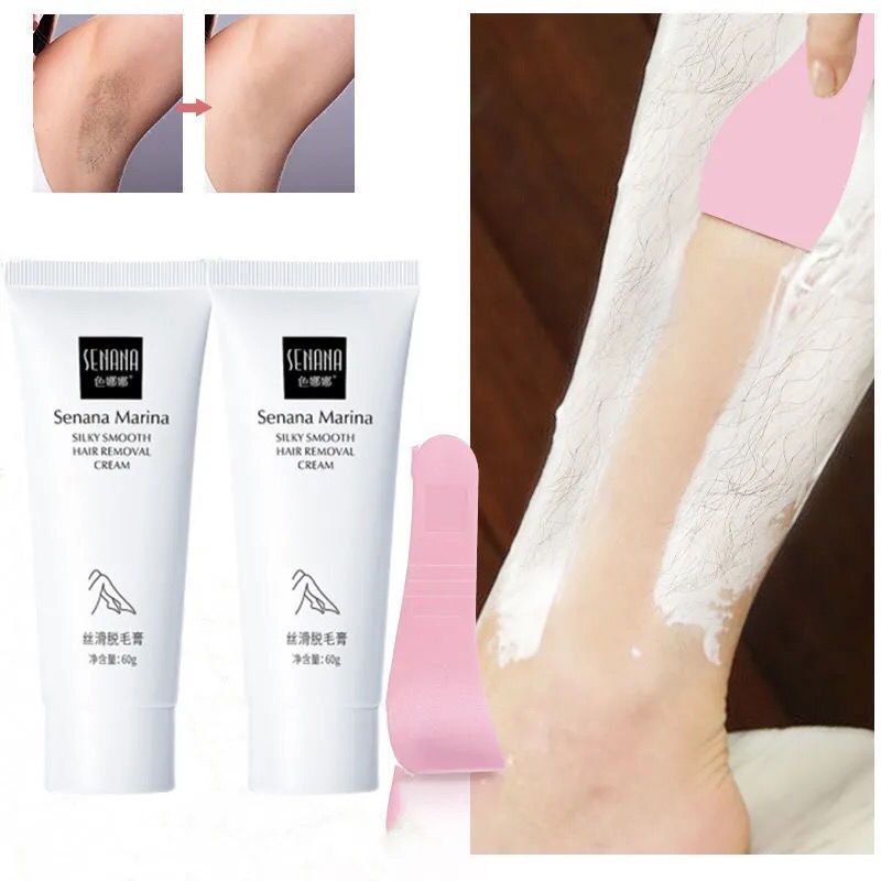 Senana Marina Hair Removal Cream Perontok Bulu Rambut Ketiak Bulu Kaki Tangan Ranpa Rasa Sakit / Krim Penghilang Bulu Alami Murah / Krim Perontok Bulu Kaki / Krim Perontok Bulu Ketiak / Krim Penghilang Bulu Tanpa Rasa Sakit / Krim Perontok Bulu Kemaluan