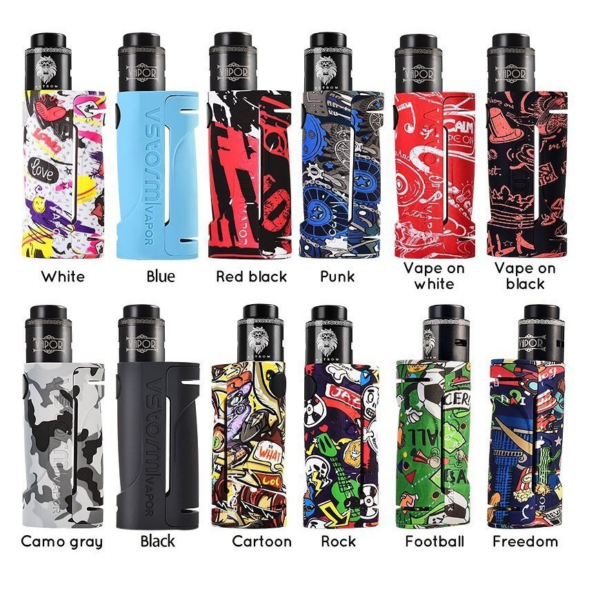 COD Suku cadang mobil suku cadang Vapor Storm Eco Kit RDA 90W 100% Authentic - Eco Mod with RDA